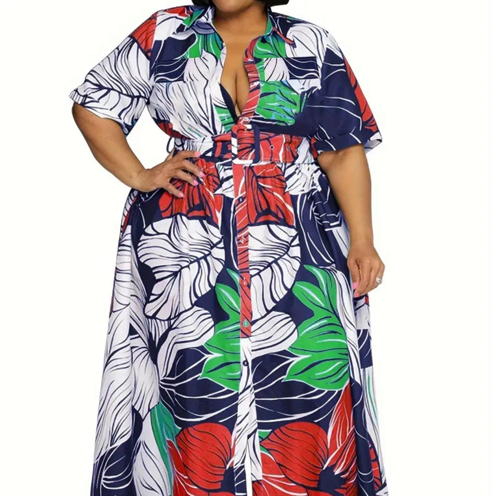 Long colorful dress